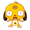 黄色小狗