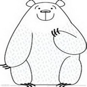 北极熊可爱头像图片4