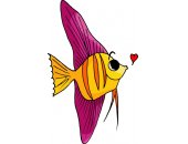 可爱鱼卡通鱼类头像图片5