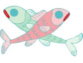 可爱鱼卡通鱼类头像图片7
