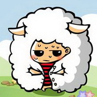羊年卡通生肖羊头像图片23