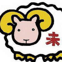 羊年卡通生肖羊头像图片4