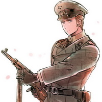 卡通少年军人帅气冷酷战士头像图片1