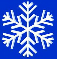 雪花冬天雪景雪花符号头像图片3