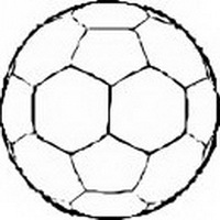 足球黑白球头像图片11