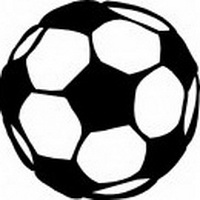 足球黑白球头像图片16