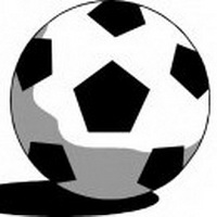 足球黑白球头像图片4