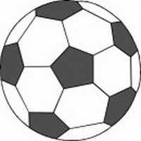 足球黑白球头像图片5
