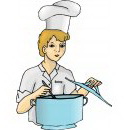 卡通厨师做饭头像图片25