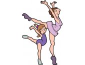 卡通跳舞动作男女头像图片31