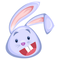 可爱卡通兔子头像图片21