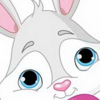 可爱卡通兔子头像图片3