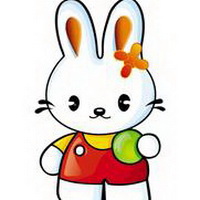 可爱卡通兔子头像图片30
