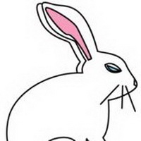 可爱卡通兔子头像图片33