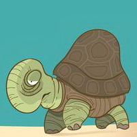 卡通乌龟可爱头像图片13